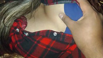 Play Fuck with a pussy when she sleeps she puts her fingers in her pussy and she doesn't wake up