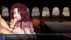 Jouer Dragon Ball Z : Divin Desires - Orgie de pipe et d'avalage de sperme de Vados