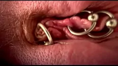 Play Extreme Close-Up: German MILF Mashes Pierced Clit with Makeup Brush - Huge Orgasm Wets Pussy