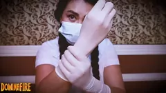 Abspielen Latex -Untersuchung des Handschuhs - medizinischer Fetisch ASMR Rollenspiele
