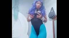 Play Latina Pornstar Dana Barzagli in Bulma DBZ Outfit Gets Freaky