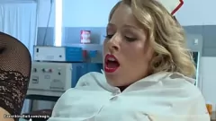 Play Naughty Lesbian Nurses Explore Anal Pleasure with Dildos and Strapons in a Kinky Fetish Scene